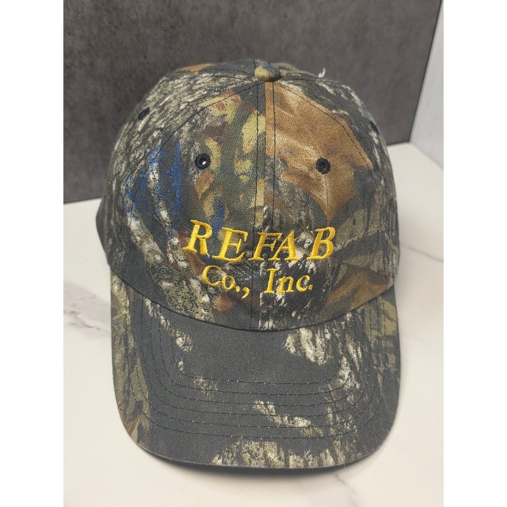 Cap‎ America REFAB Co Inc Camouflage Hunting Baseball Hat Camo Adjustable Strap